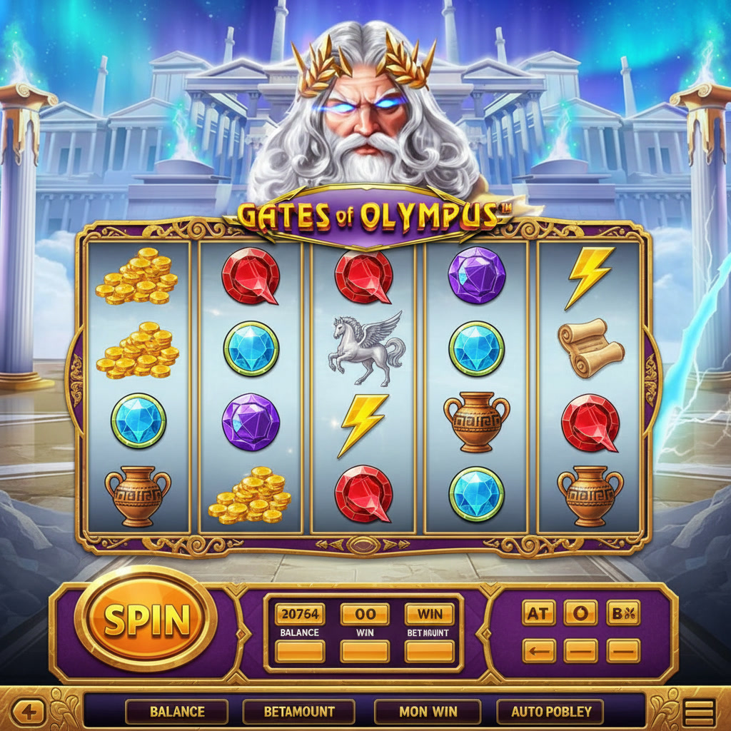 Free Spin di Slot Gate of Olympus